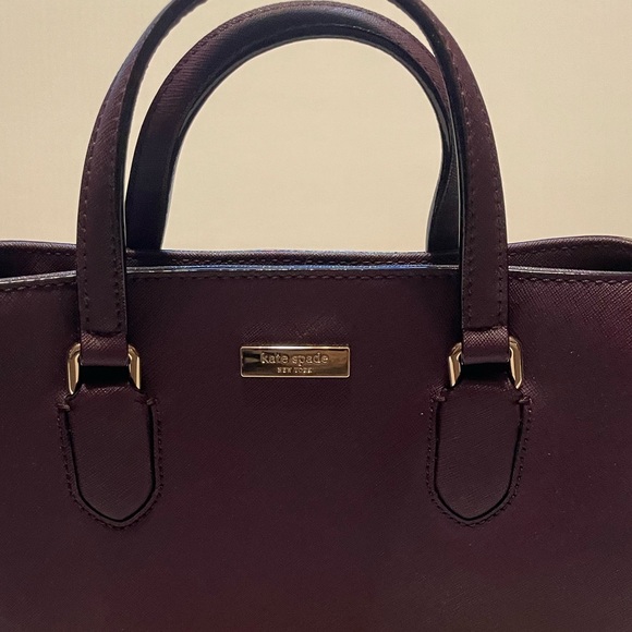 Kate Spade purple purse - EUC - Picture 4 of 8